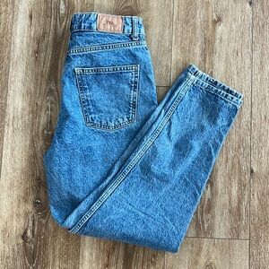 Zara High Waisted Mom Jeans